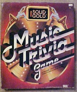 Solid Gold Music Trivia Game
