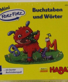 Mini RatzFatz: Buchstaben und Wörter