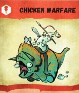 Dodos Riding Dinos: Chicken Warfare Promo Card