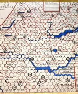 Railway Rivals Map CS: Central Scotland