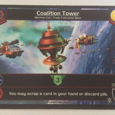 Star Realms: Coalition Tower Promo Card