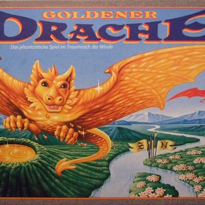 Goldener Drache