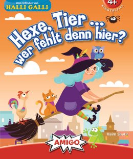 Hexe, Tier … wer fehlt denn hier?