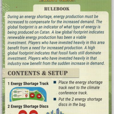 CATAN: New Energies – Energy Crisis