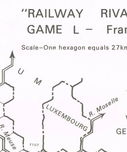 Railway Rivals Map L: France