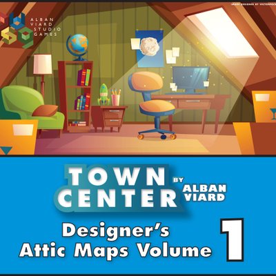 Town Center: Designer's Attic Maps Volume 1