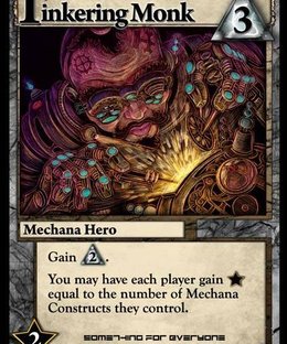 Ascension: Rise of Vigil – Tinkering Monk Promo Card