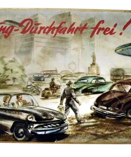 Achtung: Durchfahrt frei!