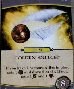 Harry Potter: Hogwarts Battle – Defence Against the Dark Arts: Golden Snitch Promo Card