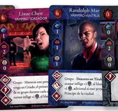 Vampire: The Masquerade – Rivals: Spanish Core Box Promo Cards