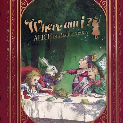 Where am I? Alice in a Mad Tea Party