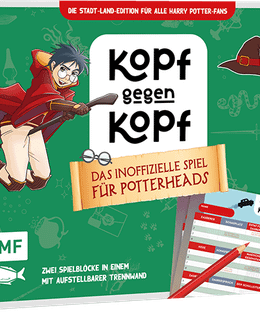 Der ultimative Spielblock: Kopf gegen Kopf – Die inoffizielle Stadt-Land-Edition für Potterheads