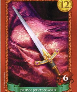 Sheriff of Nottingham: Prince John's Sword Promo Card