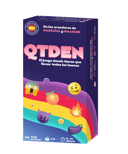 QTDEN: The game where you have to fill in the gaps