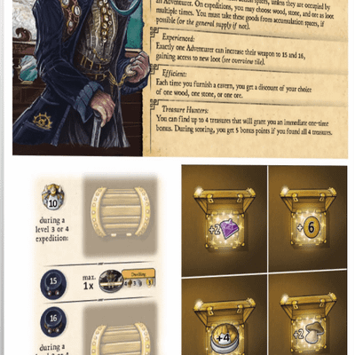 Caverna: The Forgotten Folk – Adventurers Promo