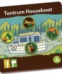 Camp Pinetop: Tantrum Houseboat Promo Card