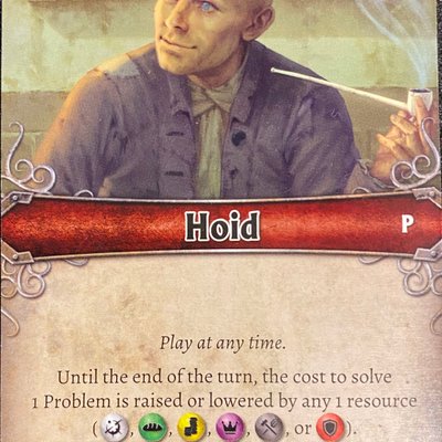Mistborn: House War – Hoid Promo Card