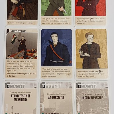 Days of Ire: Budapest 1956 – Kickstarter Promo Cards