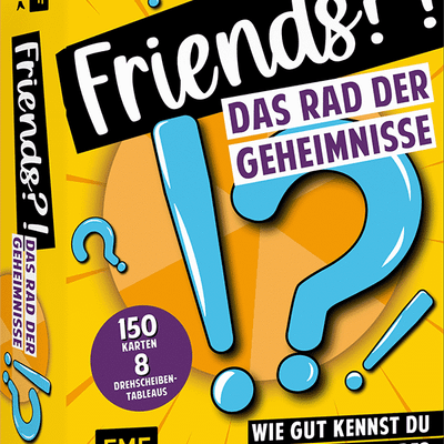 Friends?!: Das Rad der Geheimnisse – Wie gut kennst du deine Freunde?