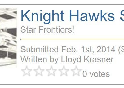 Knight Hawk Skirmish