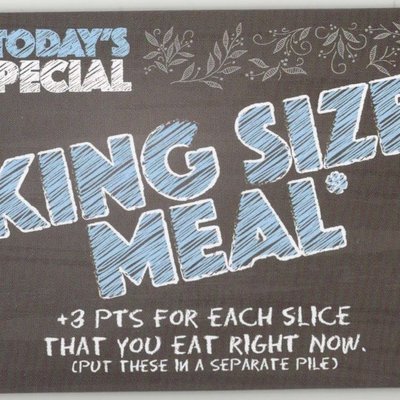 New York Slice: King Size Meal