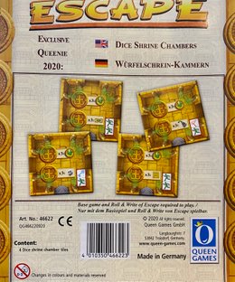 Escape: The Curse of the Temple – Exclusive Queenie 2020: Dice Shrine Chambers