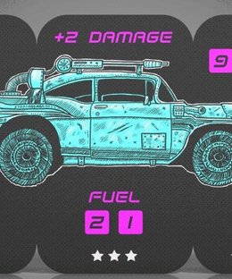 Dustrunner: New Car Sections Promo Cards