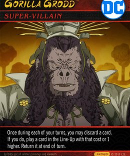 DC Deck-Building Game: Gorilla Grodd