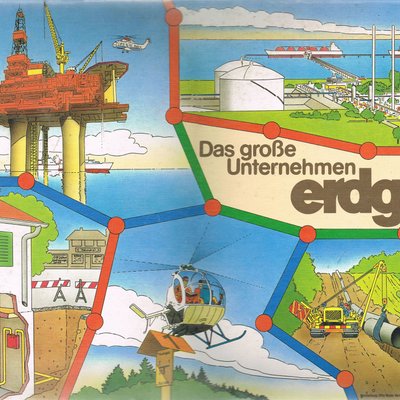 Das große Unternehmen Erdgas