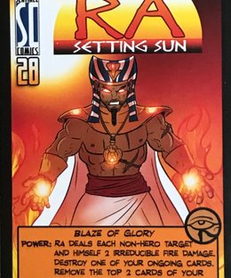 Sentinels of the Multiverse: Ra – Setting Sun Promo Card