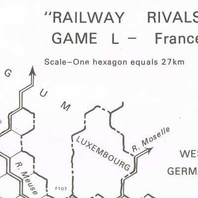 Railway Rivals Map L: France