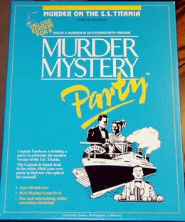 Murder Mystery Party: Murder on the S. S. Titania