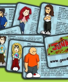 Junkyard Races Character Cards