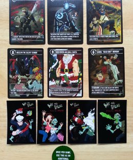 We Are Dead: Zombie Mall Massacre – Kickstarter Promo Cards