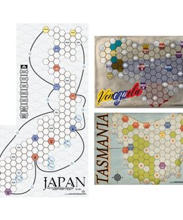 Age of Steam Expansion: Japan/Venezuela/Tasmania