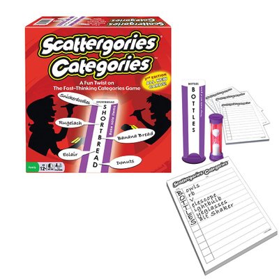 Scattergories Categories