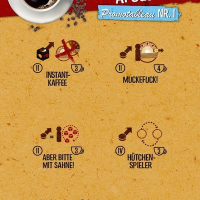 VivaJava: The Coffee Game: The Dice Game: Al Gusto – Promotableau NR. 1