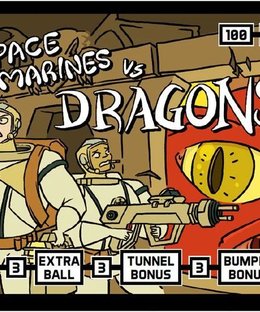 Paper Pinball: Season 2 – Space Marines vs. Dragons