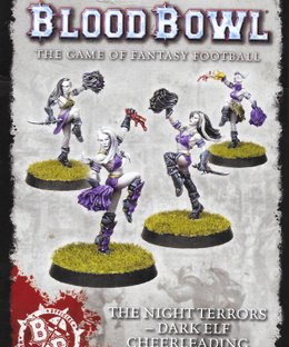 Blood Bowl (2016 edition): The Night Terrors – Dark Elf Cheerleading Squad