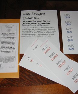Mad Scientist University Course Packet: Anthropology