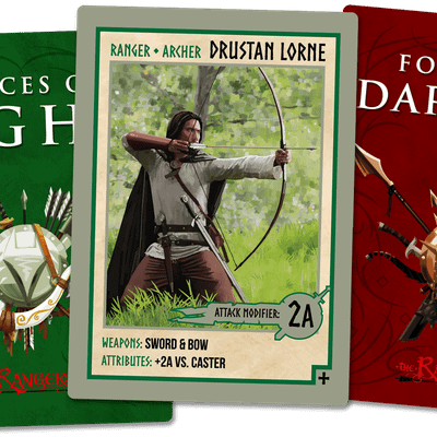 The Rangers Combat Card Game