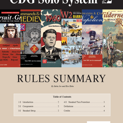 CDG Solo System Pack #2