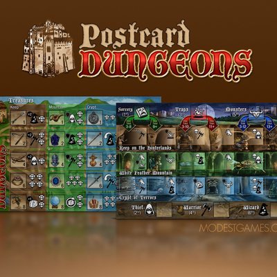 Postcard Dungeons