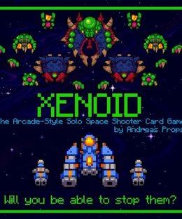 Xenoid: The Arcade-Style Solo Space-Shooter Card Game