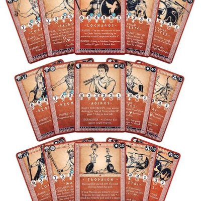 Mortal Gods: Ancient Greek Roster Card Set