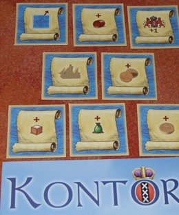 Kontor: Die Aktionstafeln