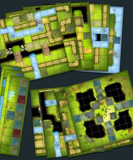 Quodd Heroes: Modular Game Boards