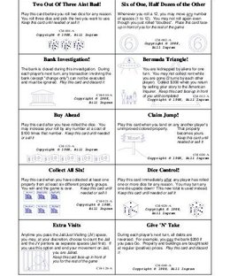 Game Spice: Monopoly Expansion (fan expansion for Monopoly)