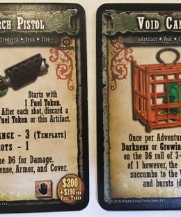 Shadows of Brimstone: Trederra Promo Cards