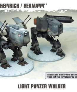 Dust Tactics: Light Panzer Walker – "Heinrich / Hermann"
